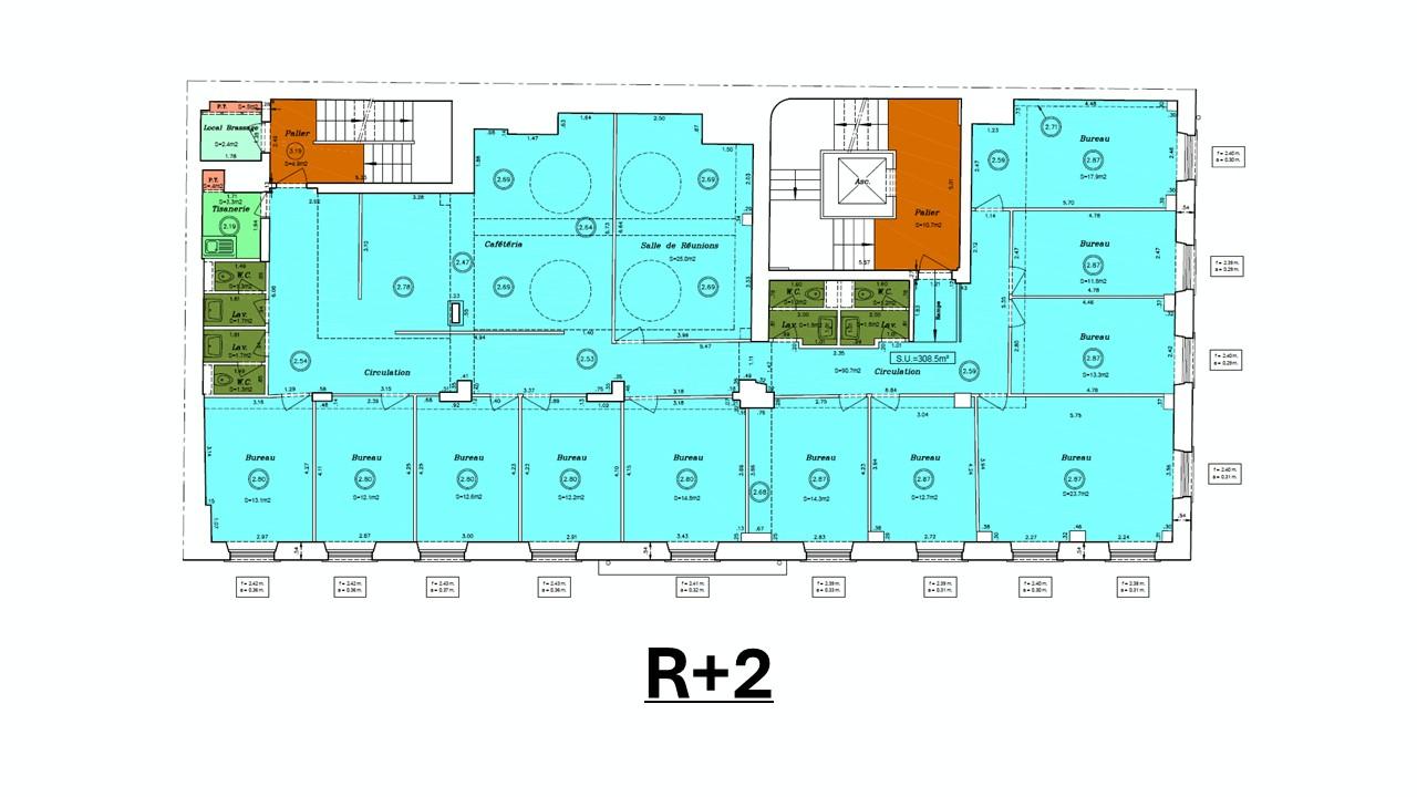 Bureau Paris 1571m² Location bureau Paris OLBUR2530496 15